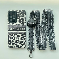 قاب Christian Dior پلنگی مشکی (بدون بند)